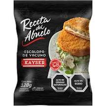 Escalopa Kayser 120 gr. Receta del Abuelo
