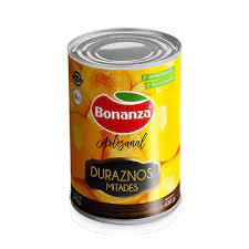 Durazno en Mitades 590 gr. Bonanza