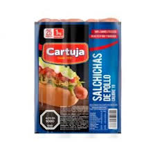 Vienesas de Pollo kilo Cartuja (20 und.)